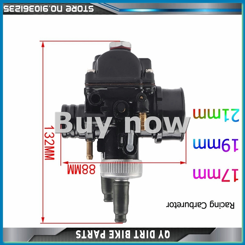 Motorcycle Carburetor - Karburator Sepeda Motor PHBG 21MM AD