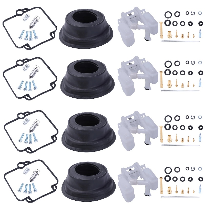 Engine Parts Motorcycle - 4Pcs Kit Perbaikan Karburator Cocok Untuk