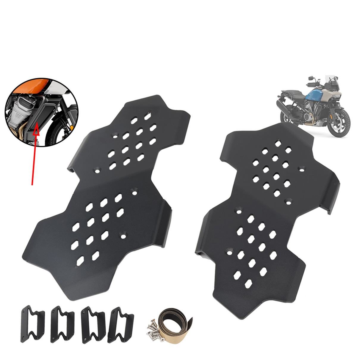 Pelindung Mesin Motor, Pelindu - Motorcycle Cylinder ulasan dan harga